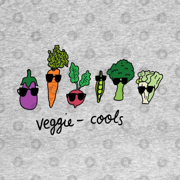 Veggie-cools by JennyGreneIllustration